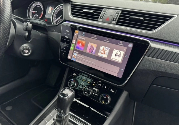 Skoda Superb cena 94900 przebieg: 206000, rok produkcji 2018 z Jeziorany małe 596